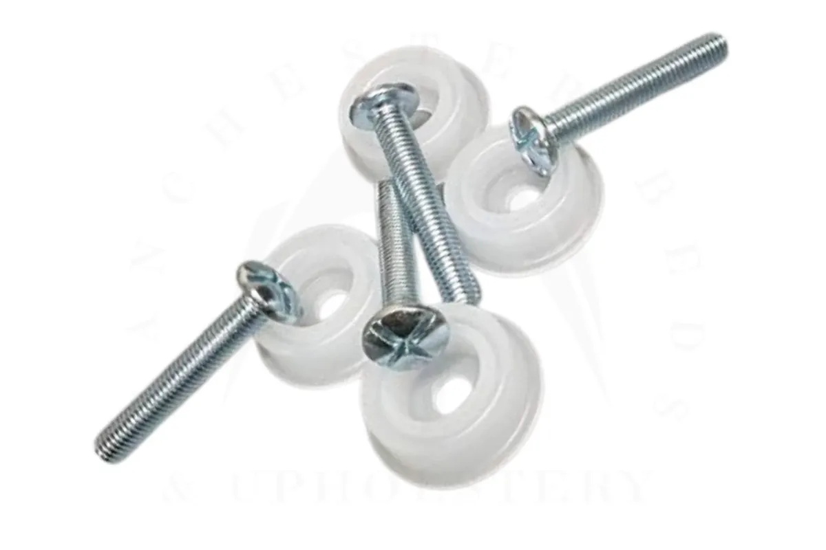 Headboard Bolts Complete with Plastic Washer